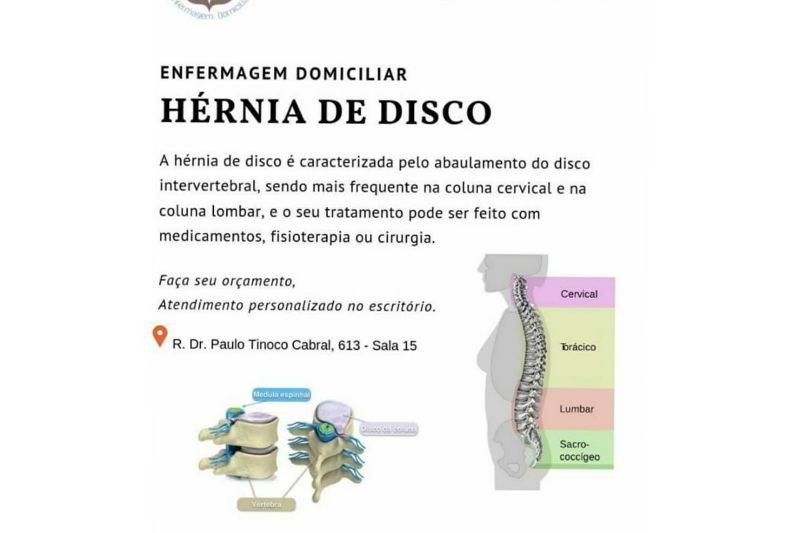 A hérnia de disco