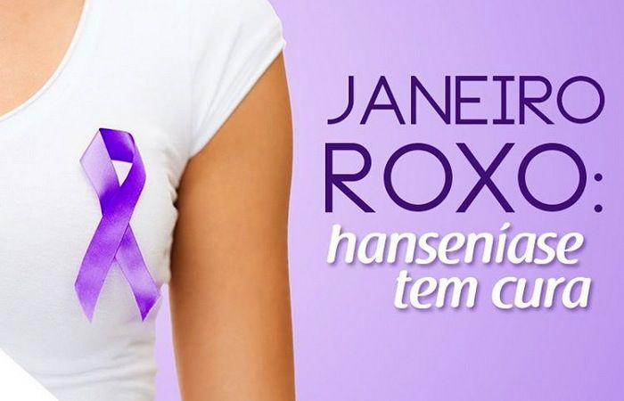 Campanha Janeiro Roxo alerta sobre a Hanseníase !