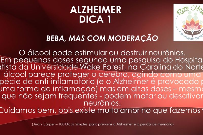 Alzheimer - Dicas para Prevenir e desacelerar o processo de perda de memória.